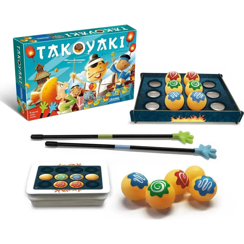 Familienspiel Takoyaki