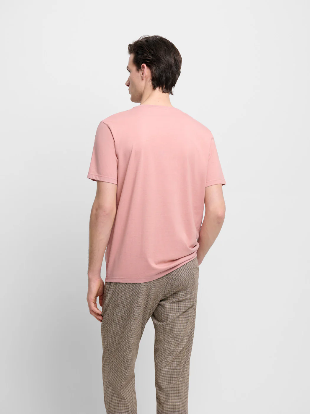 T-shirt col rond en coton Supima®