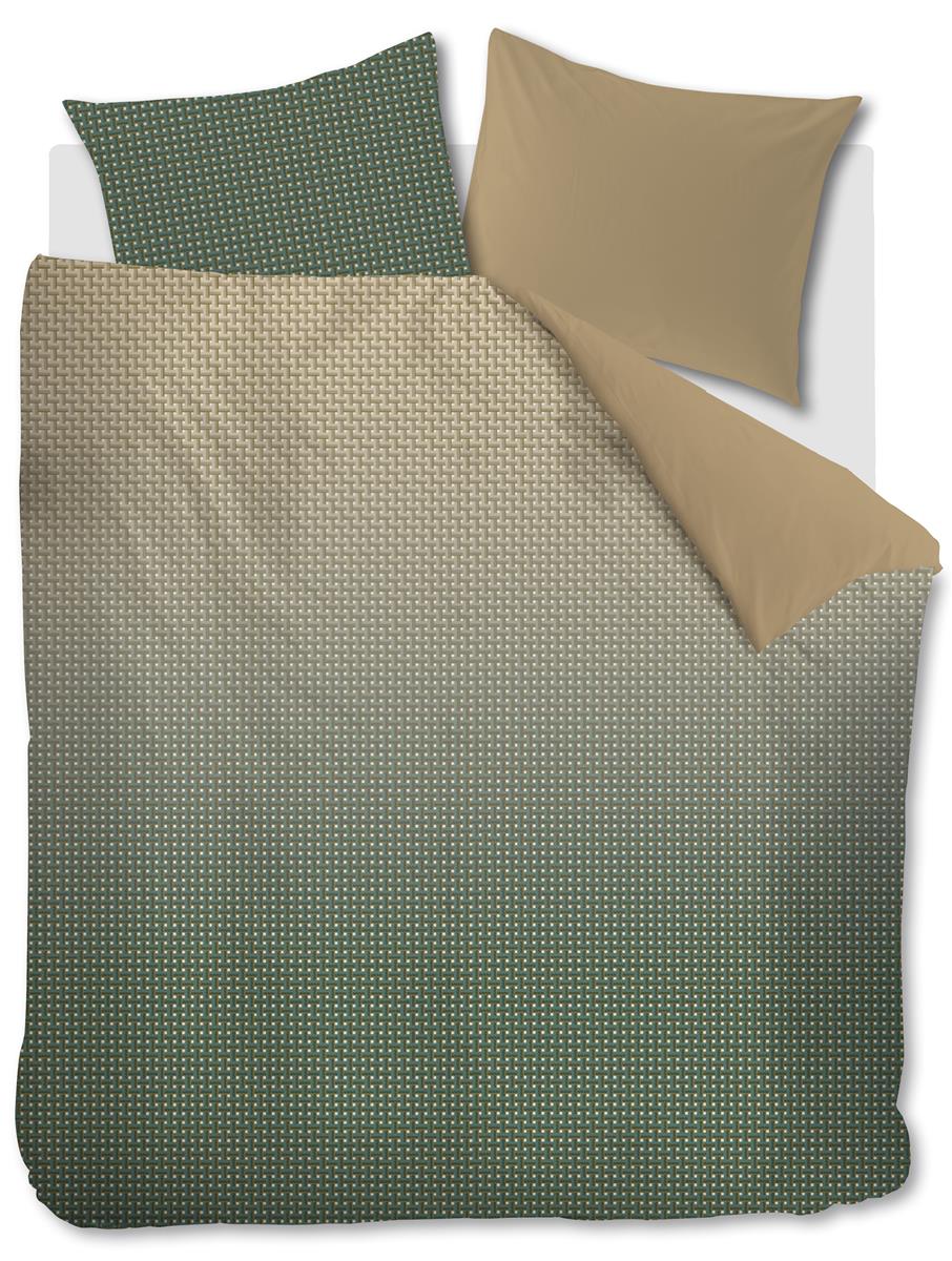 Beddinghouse dekbedovertrek Alvaro - 200x200/220 cm - groen