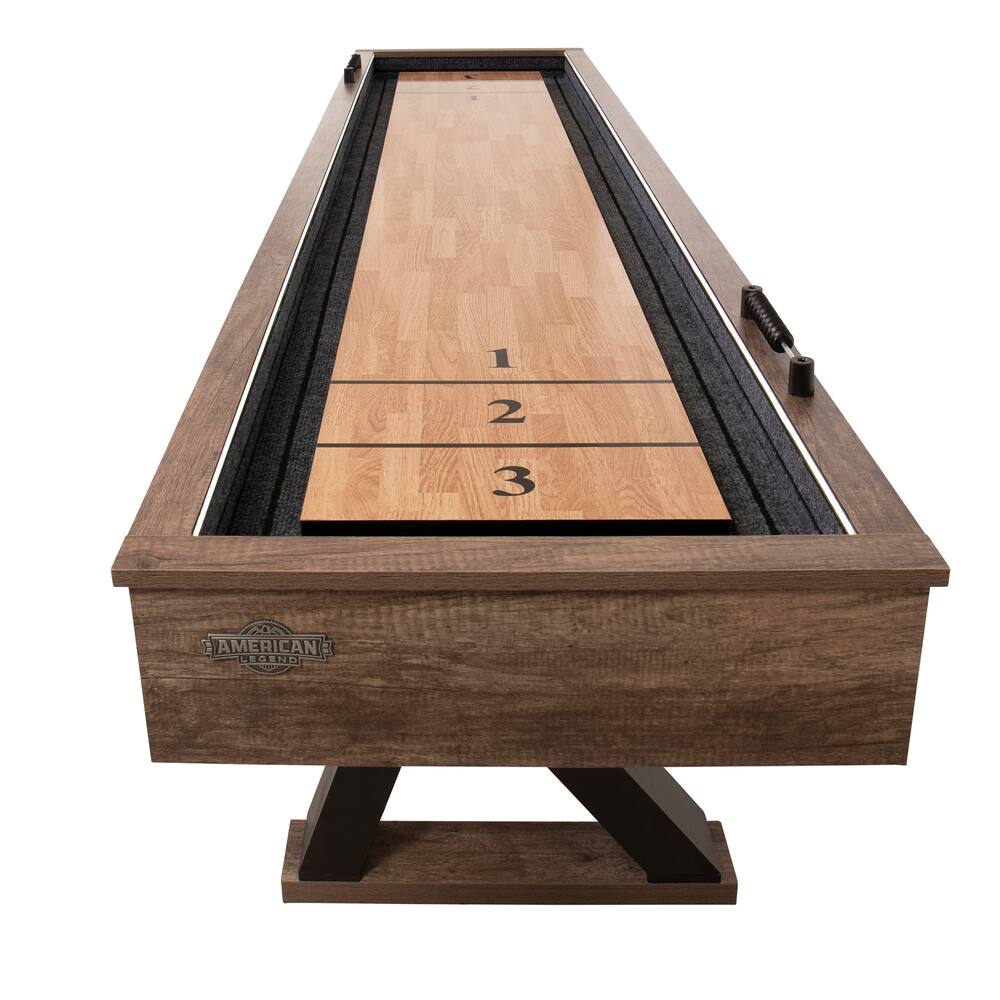 American Legend LED Kirkwood Shuffleboard Table, 9-ft