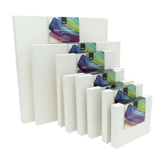 Makr 18x24in - Classic Wide Edge Canvas White