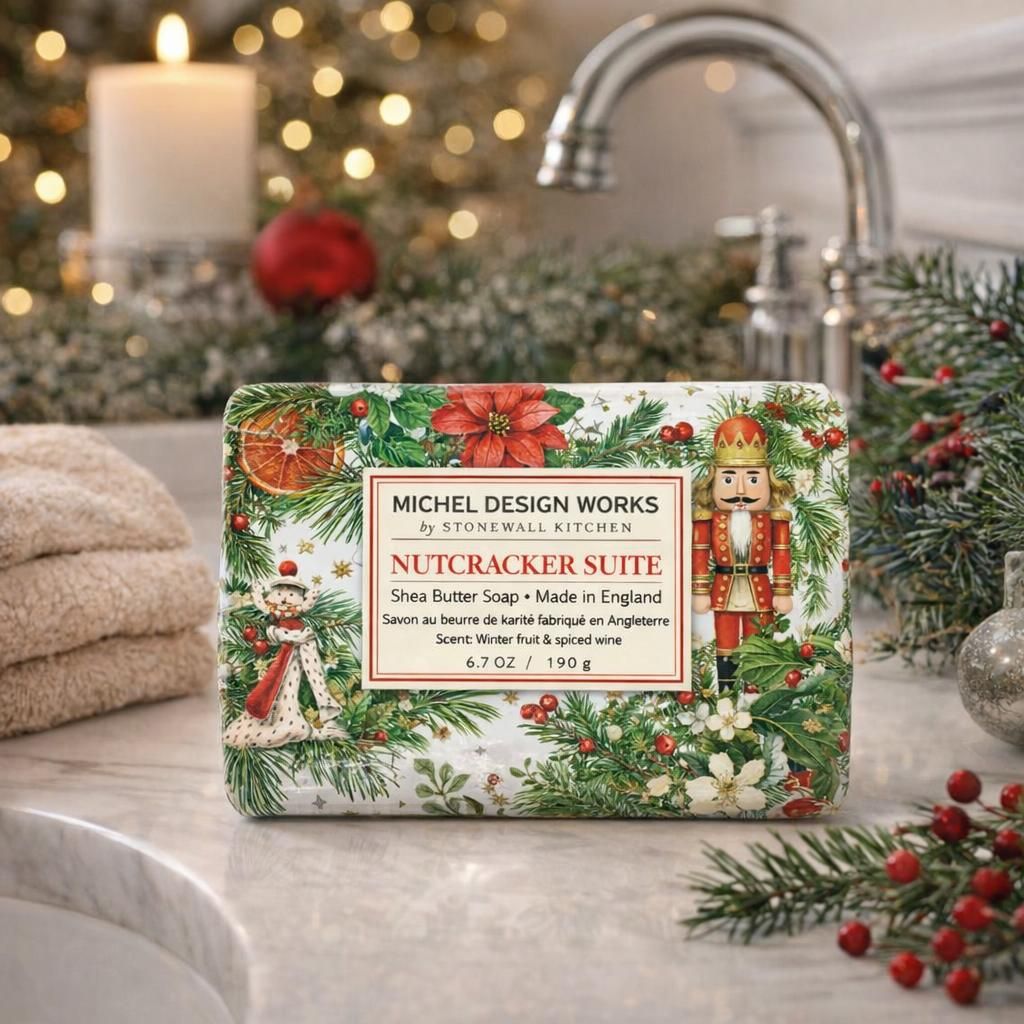 Michel Design Works Nutcracker Suite Luxury Shea Butter Soap Bar 190g