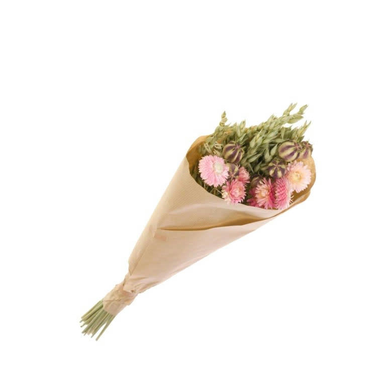 - Bouquet de fleurs séchées rose S