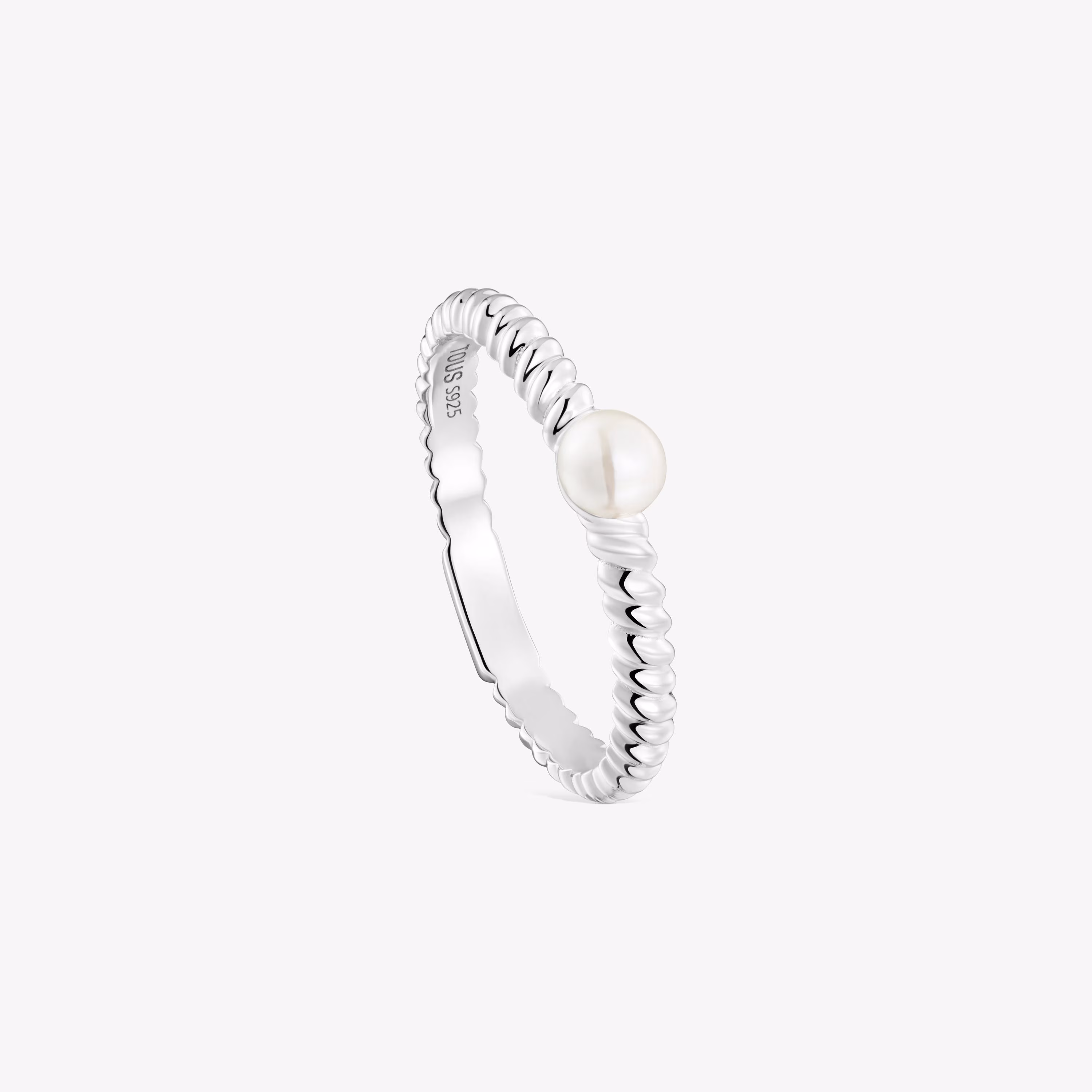 Anillo de plata y perla cultivada TOUS Motivos