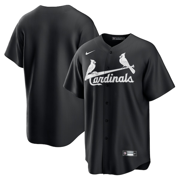 St. Louis Cardinals Nike Official Replica Jersey - Black/White