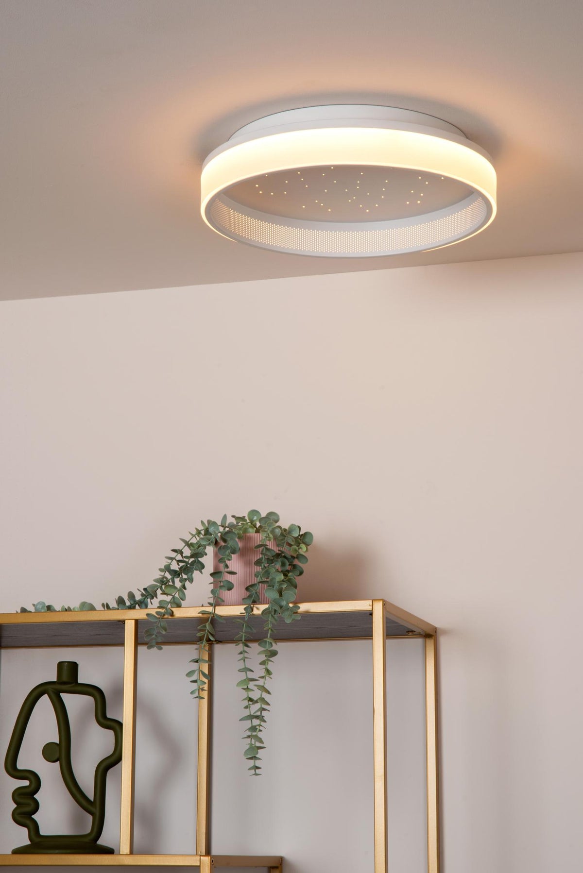Lucide plafonnière ESTREJA - Geïntegreerde LED - Wit