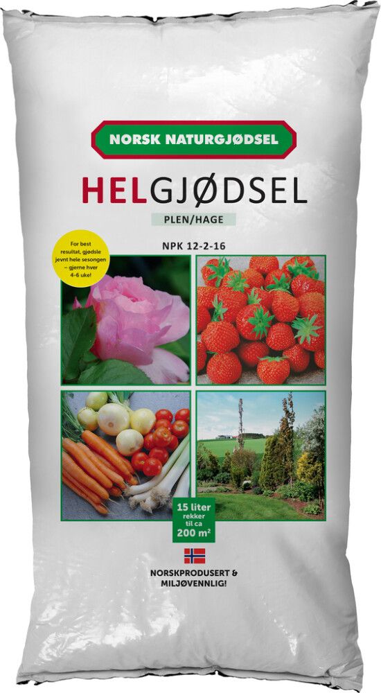 HELGJØDSEL NORSK NATURGJØDSEL 15L SEKK