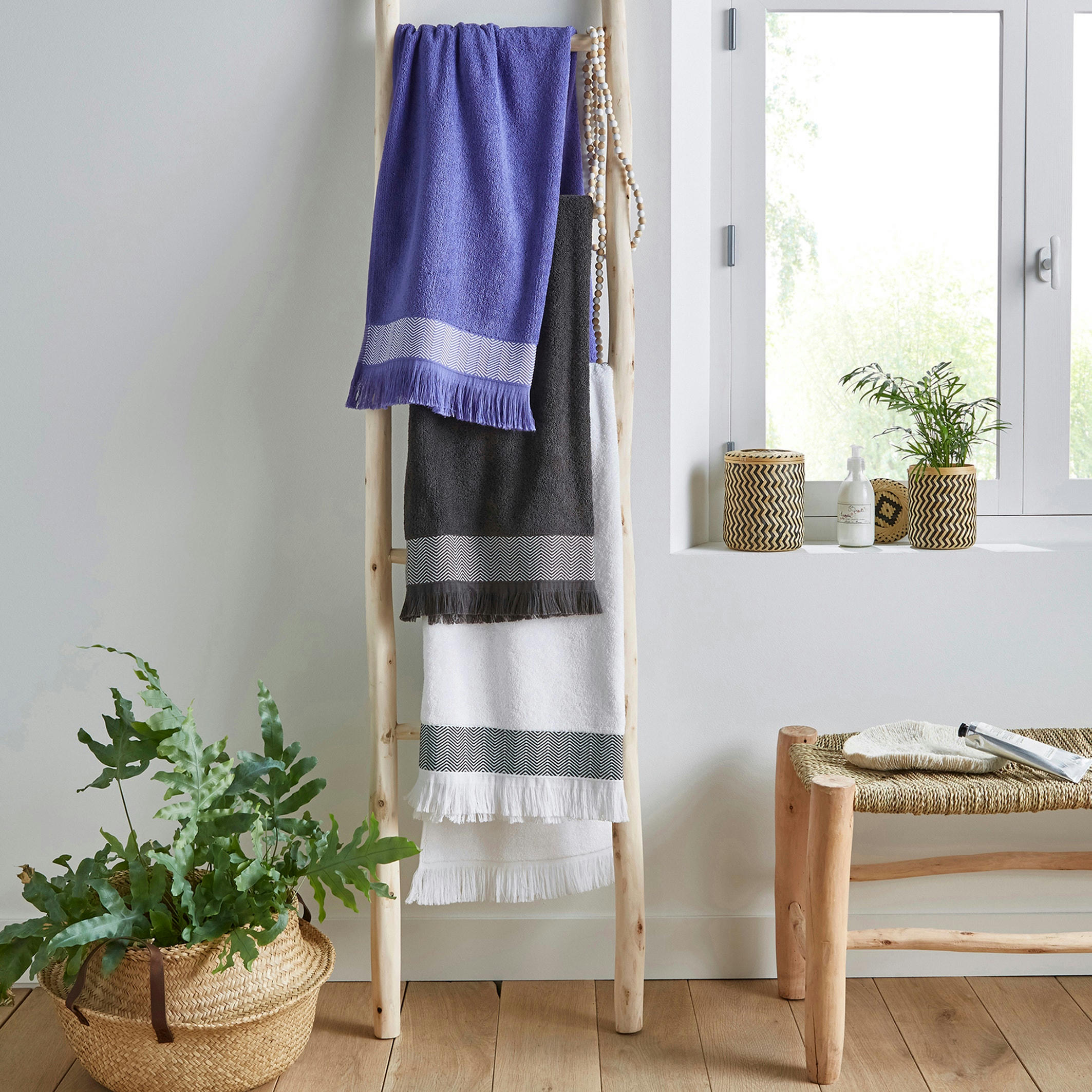 Serviette éponge éponge bouclette 500 g/m2
