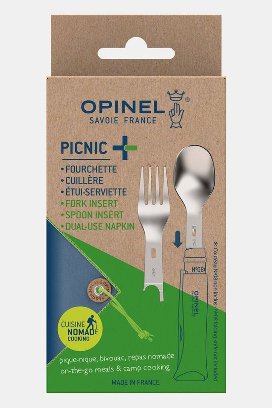 Opinel Picknic Plus Outdoor Cutlery Set 3-delig Reisbestek