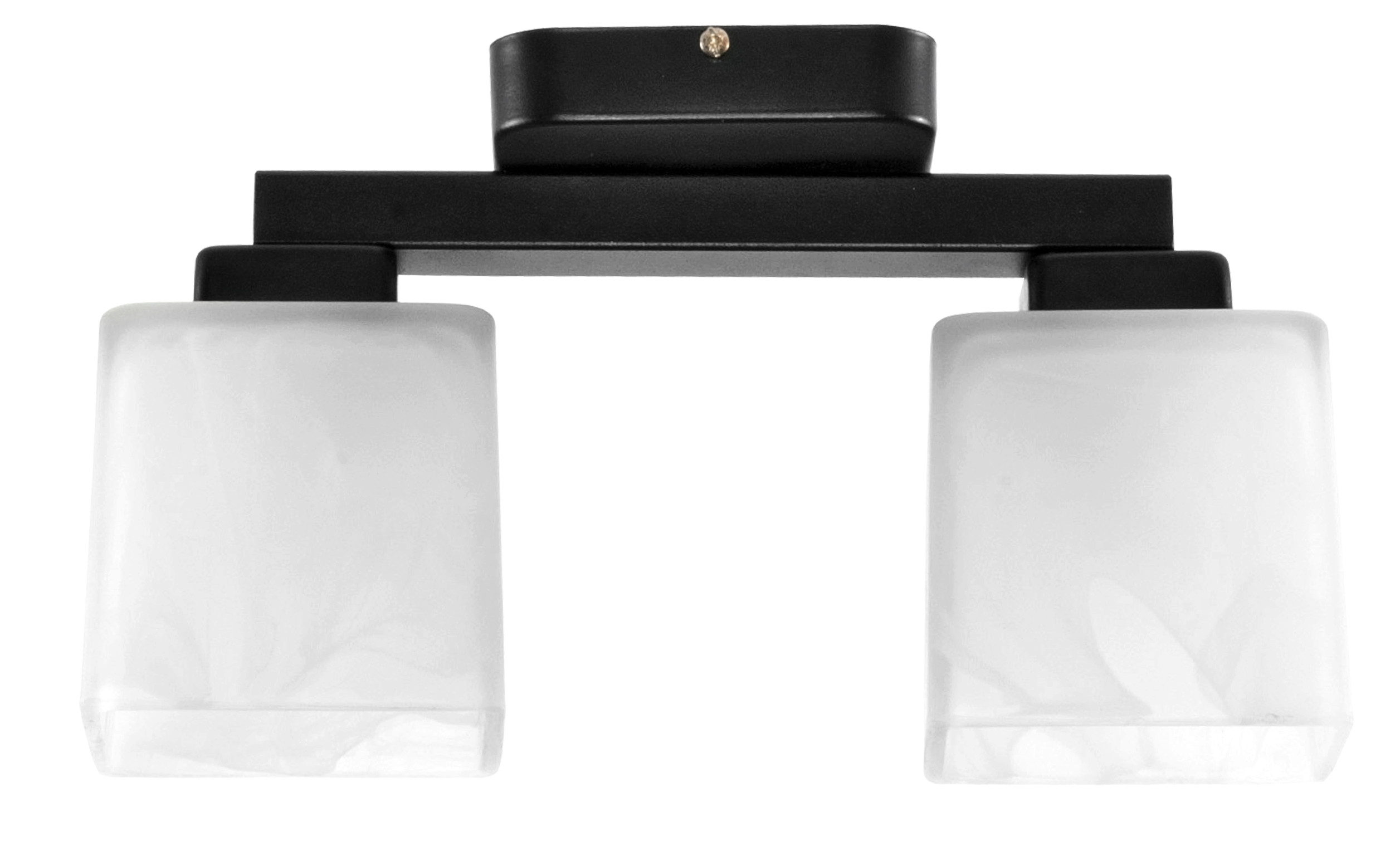 Lampa sufitowa czarna listwa nad stół EDYLIT 2xE27 KARO KOFI 11-458