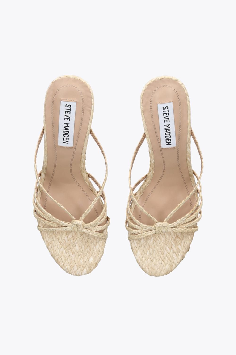 STEVE MADDEN Edna Raffia' Heels