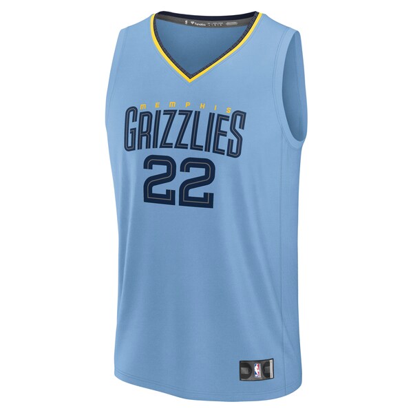 Desmond Bane Memphis Grizzlies  Fast Break Replica Player Jersey - Statement Edition - Light Blue