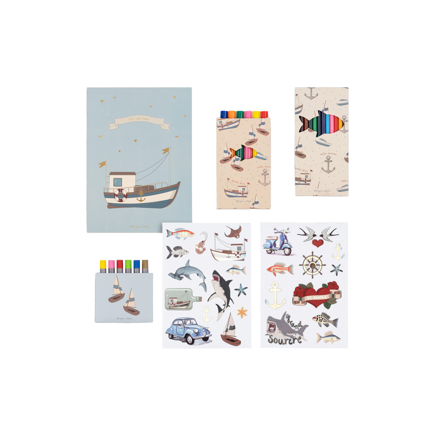 Little Artist Set, sail away