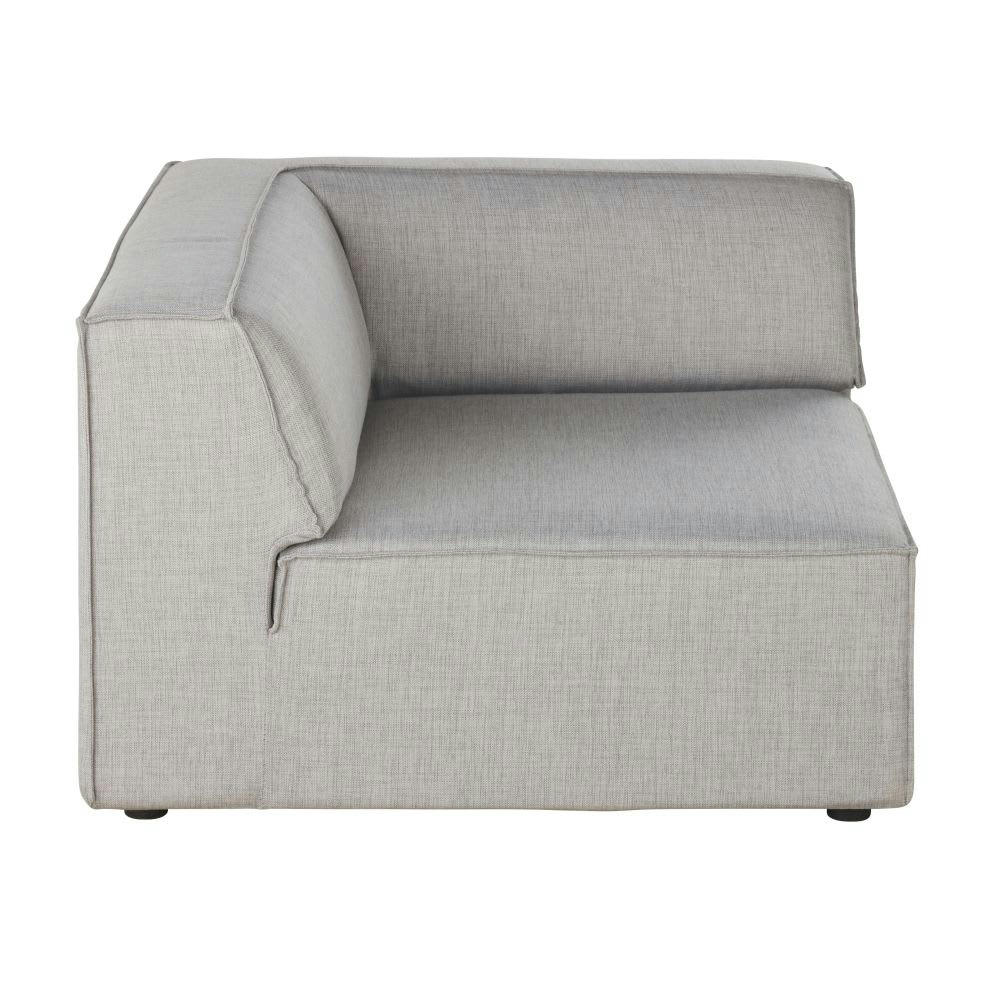 Fakir - Angle pour canapé modulable gris