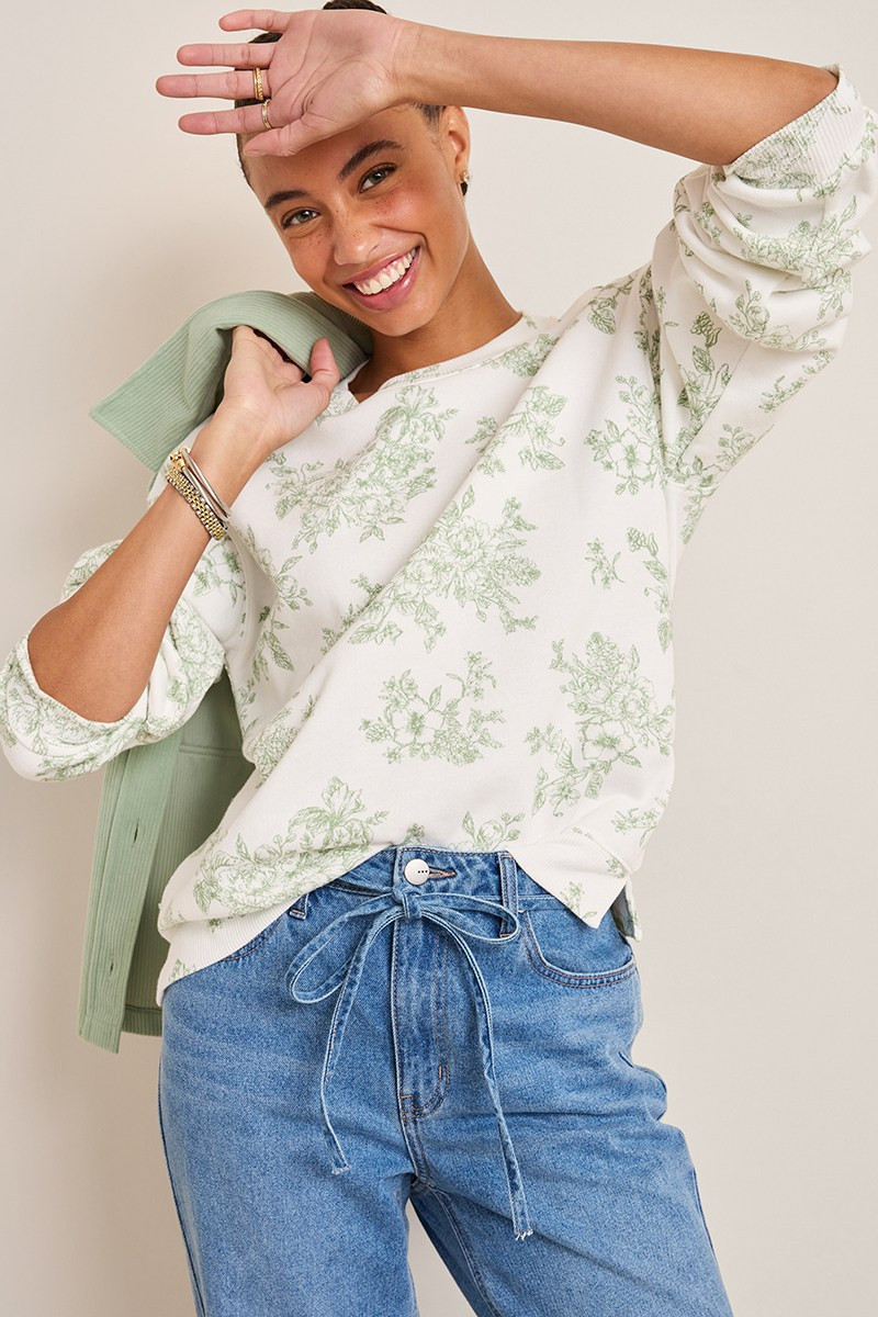 Ella Tie Front Jeans