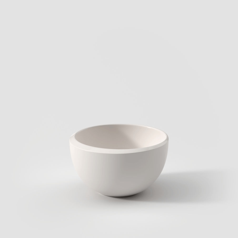NewMoon Coffee mug - White, 6.1 oz, Premium Porcelain