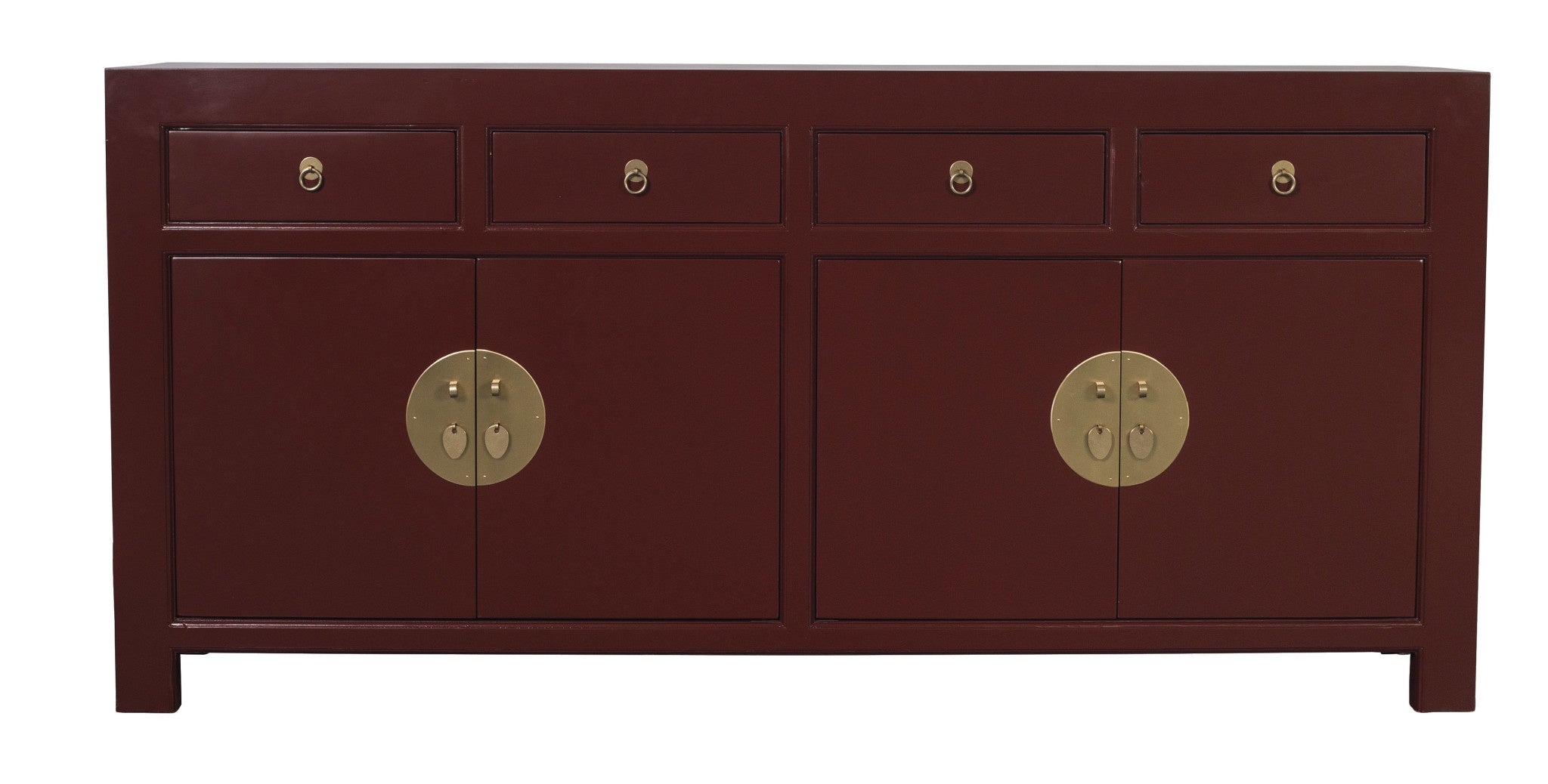 Fine Asianliving Chinees Dressoir Scarlet Rood