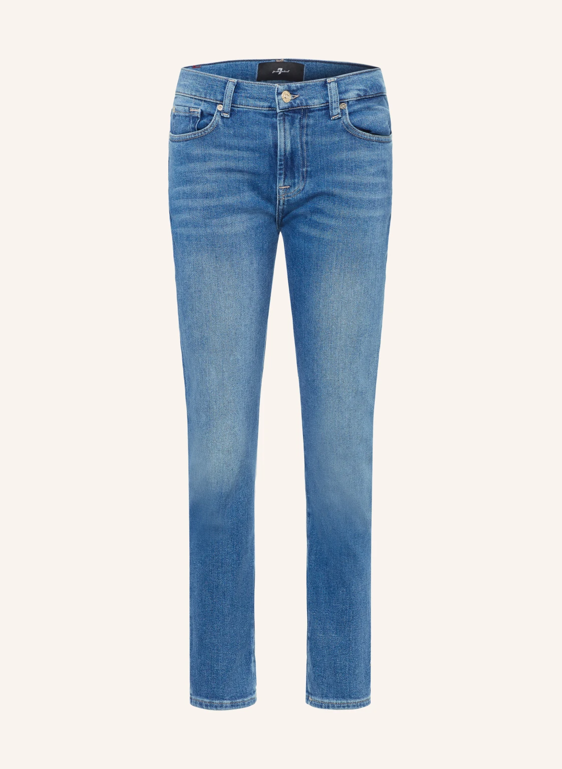 7 for all mankind Skinny Jeans RELAXED SKINNY mit Schmuckperlen