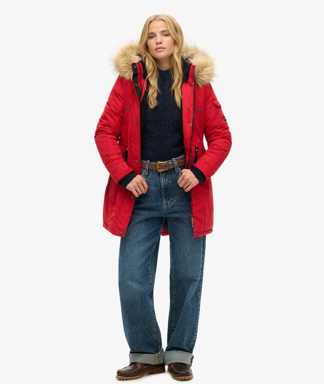 Nadare Microfibre Parka Coat