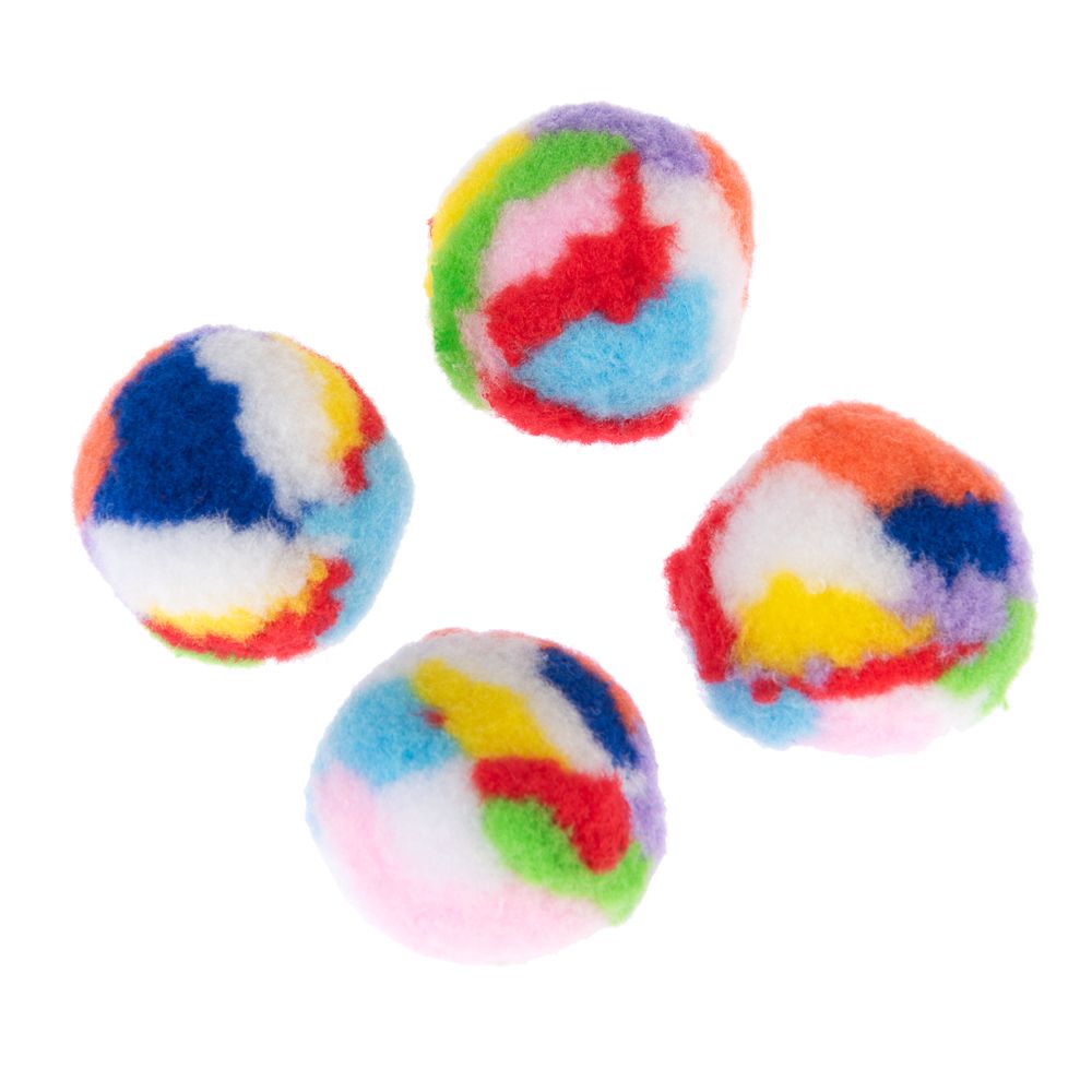TIAKI Fluffy Balls Cat Toy Set
