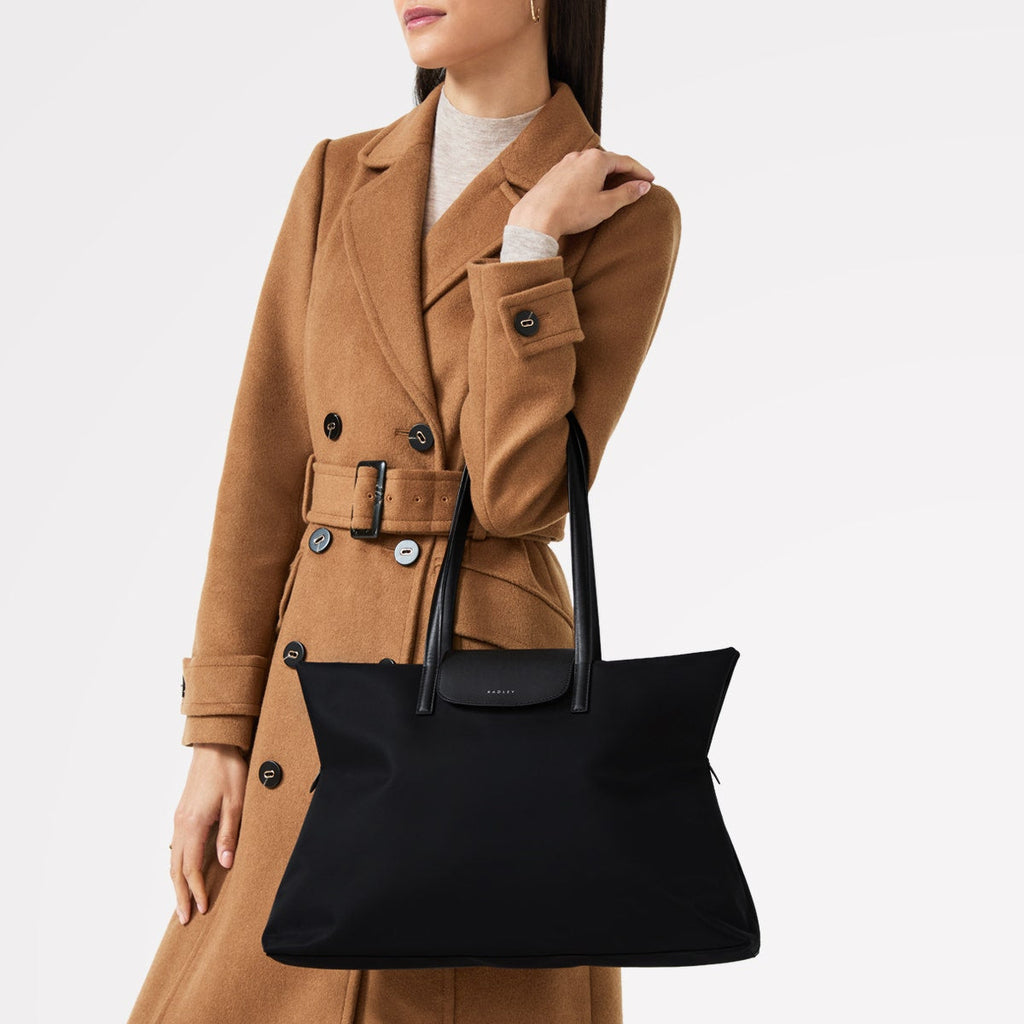 Pocket Essentials - Medium Ziptop Tote Bag