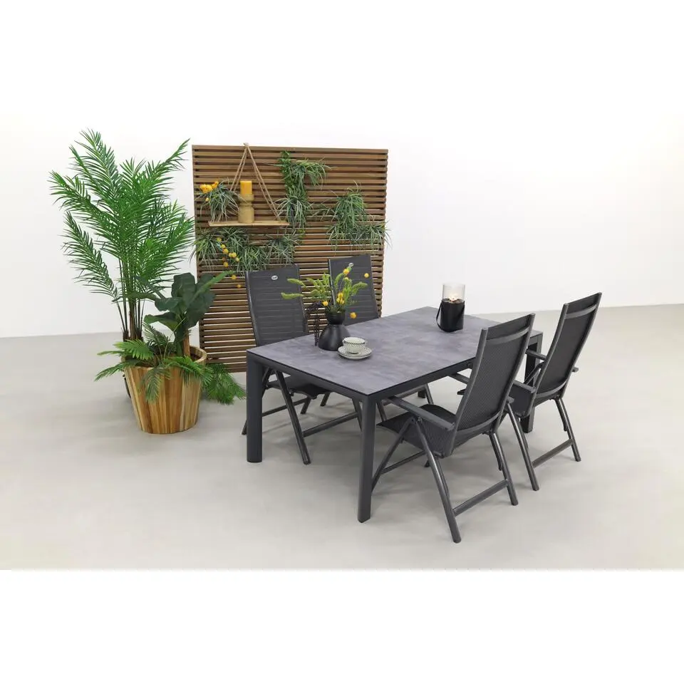 Hartman Roma/Baltimor 180 cm. verstelbare tuinset - 5-delig
