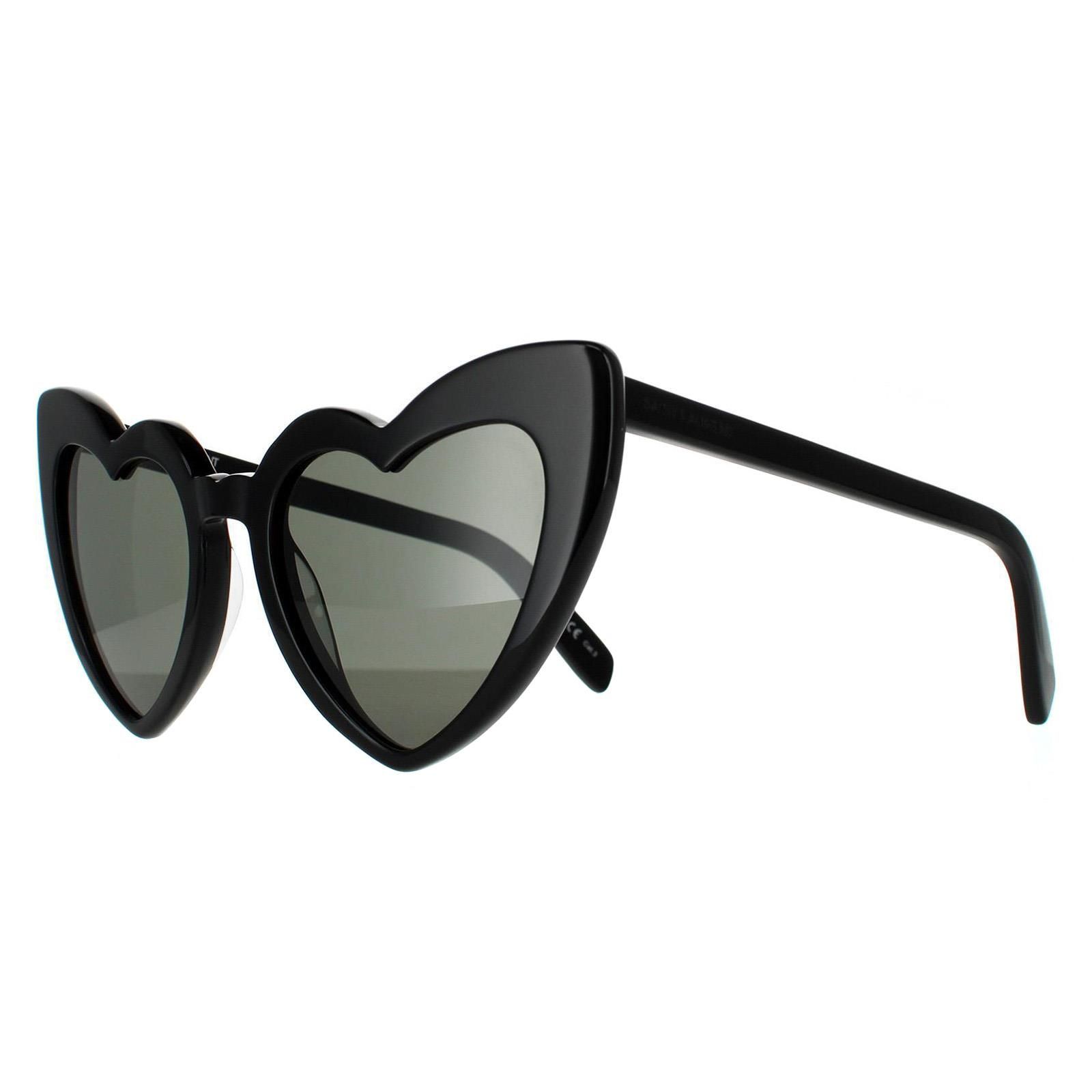 Saint Laurent Cat Eye Black Grey Sunglasses