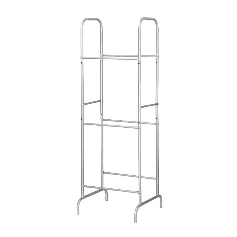 - Set support en métal et caisses de recyclage nesta 3 caisses de 45 lit