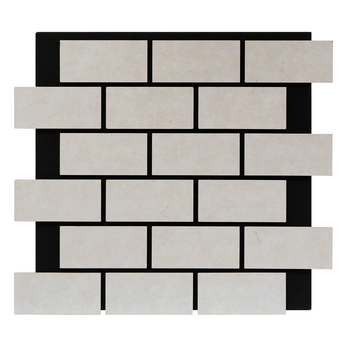 Painel decorativo efeito tijolo CLINT bege 61x69cm