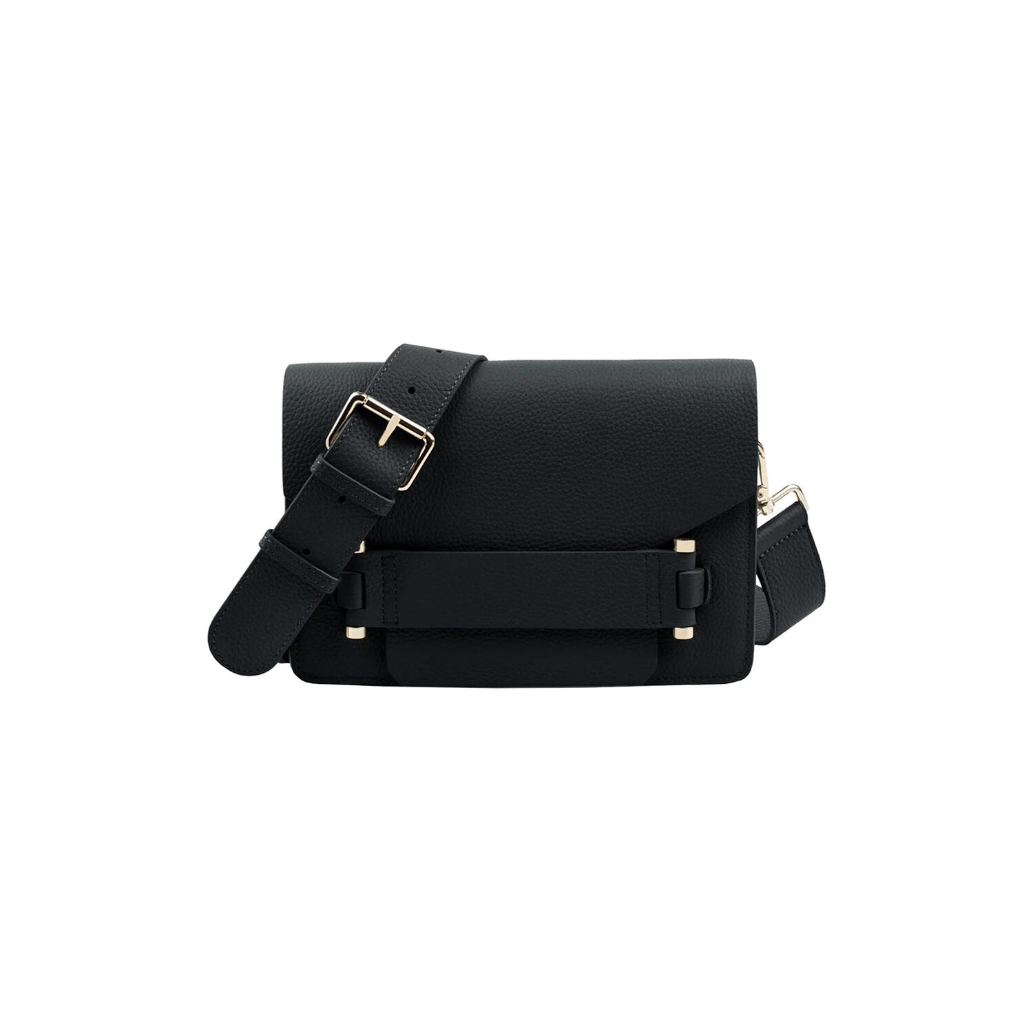 Jolie Grande Crossbody Bag, black/gold