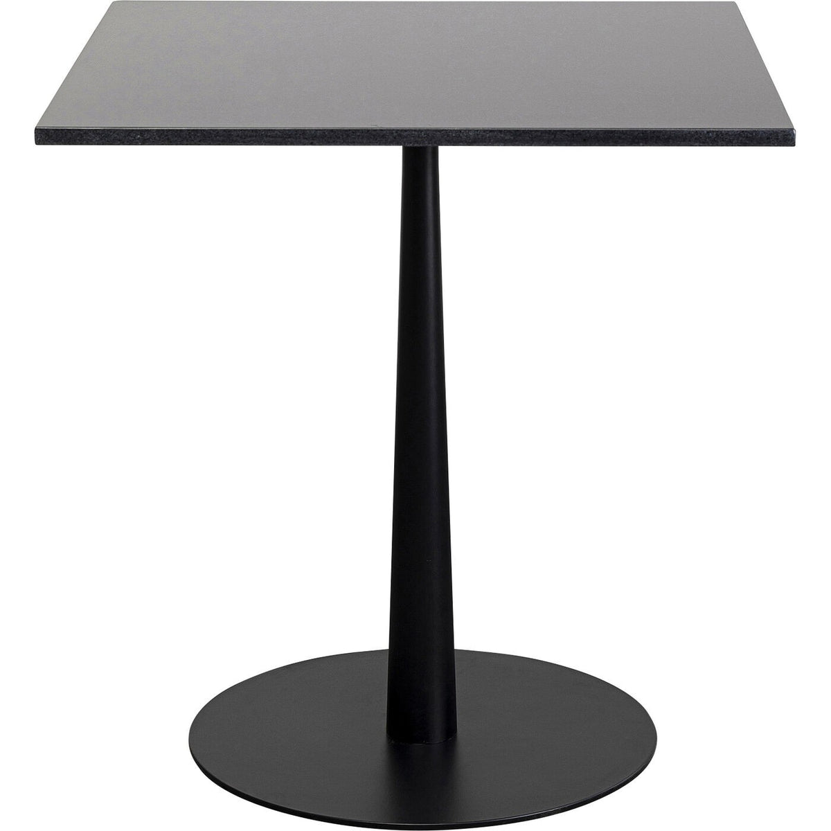 Kare Design Eettafel Bistrot Capri 70x70cm zwart graniet