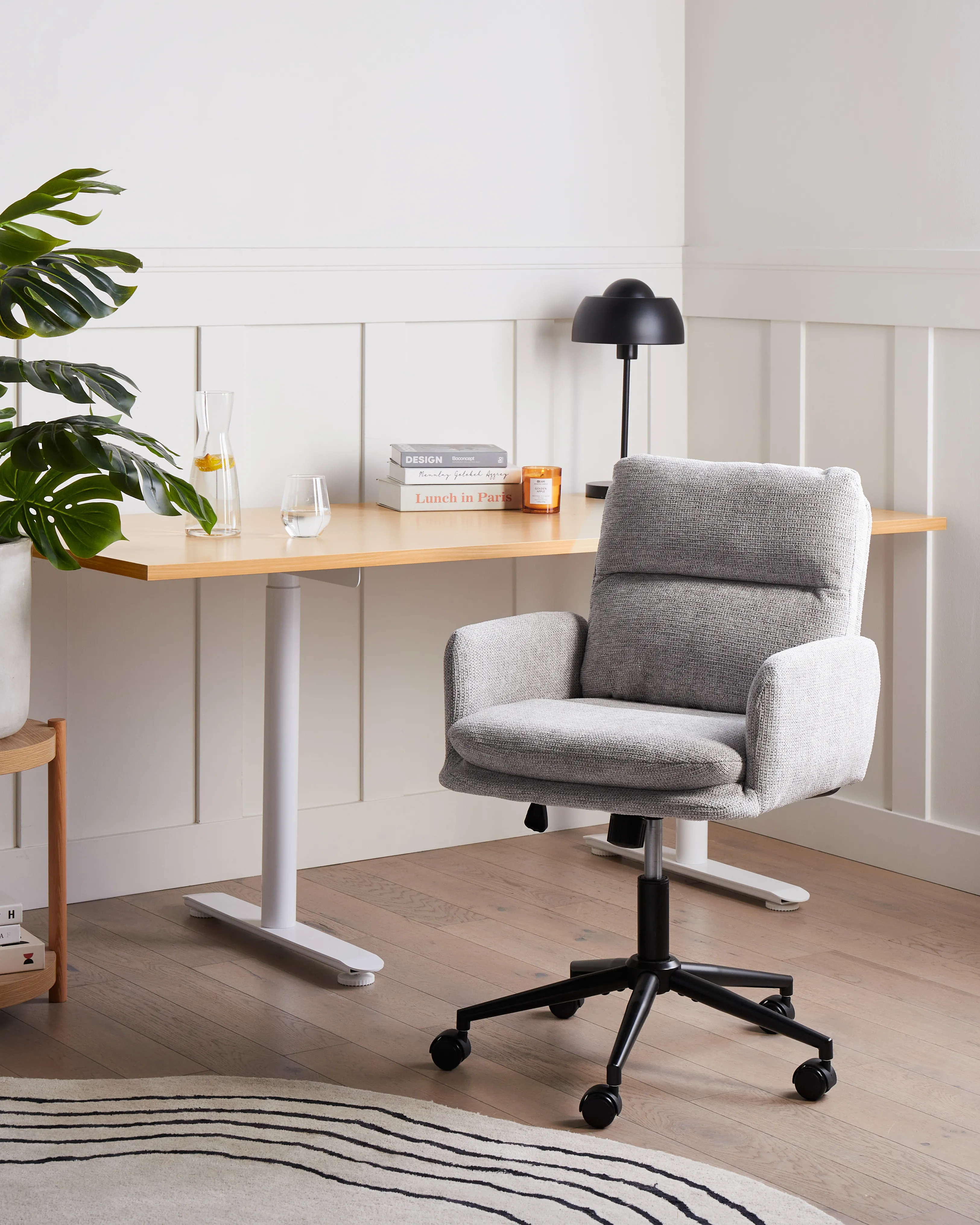 Office Chair CONSTANTIA Light Grey