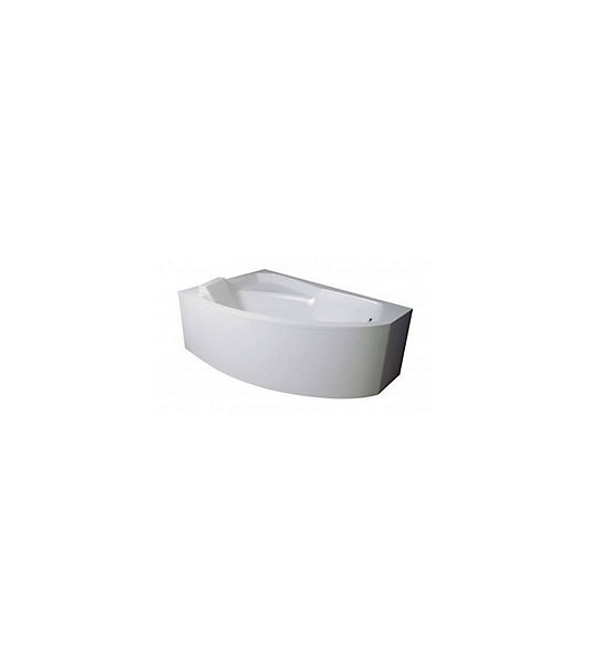 Baignoire d'angle gauche RIMA avec tablier - 170cm