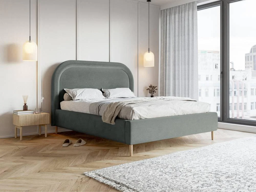 Bedframe Lorena velvet 180 x 200 cm