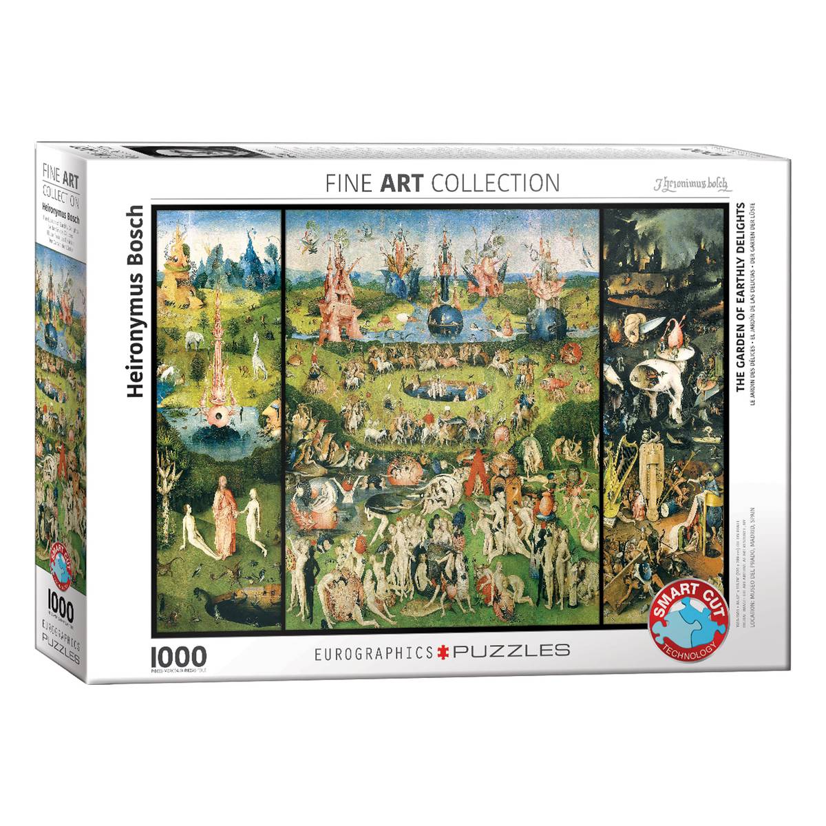 Eurographics Garden of Earthly Delights Jigsaw Puzzle 1000 Pieces