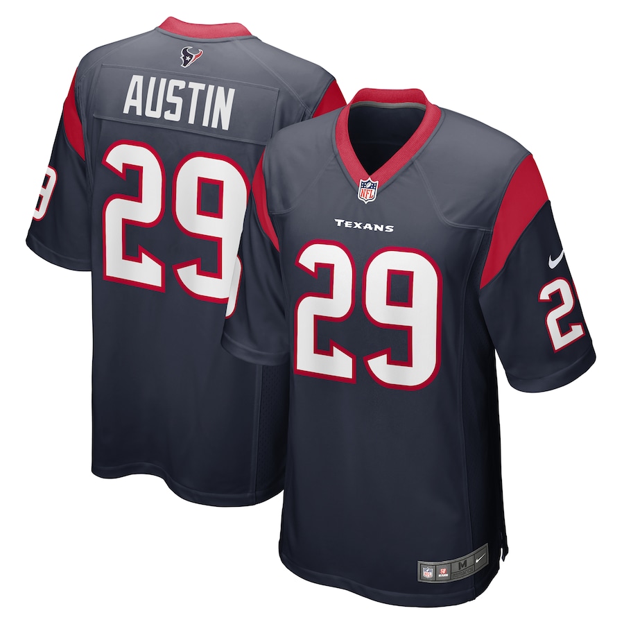 Alex Austin Houston Texans Nike Team Game Jersey -  Navy