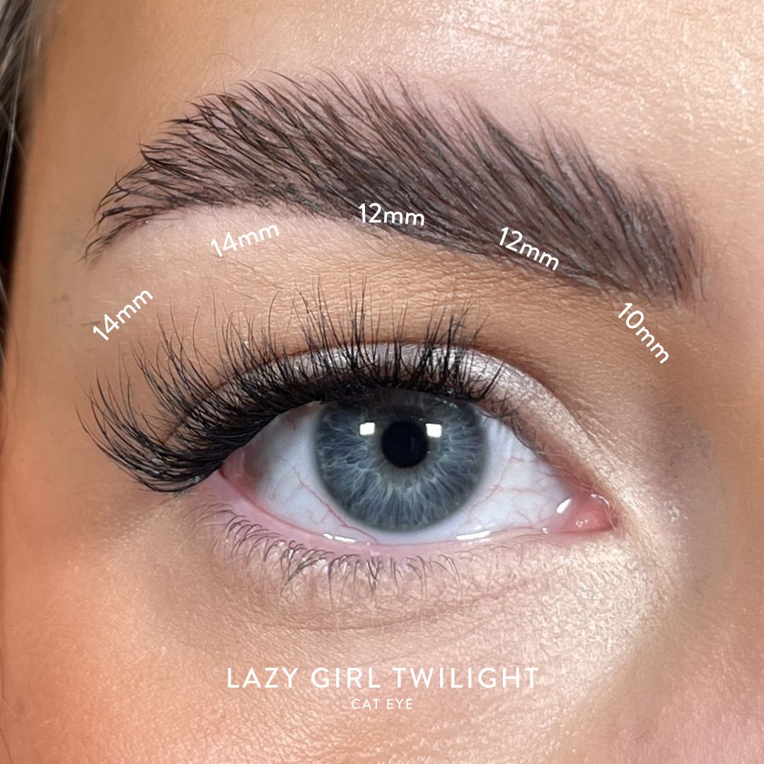 House of Amor Lazy Girl Pre-Glued Lashes - Twilight