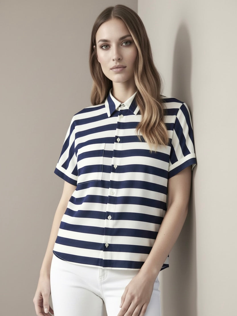 NEW Striped Blouse