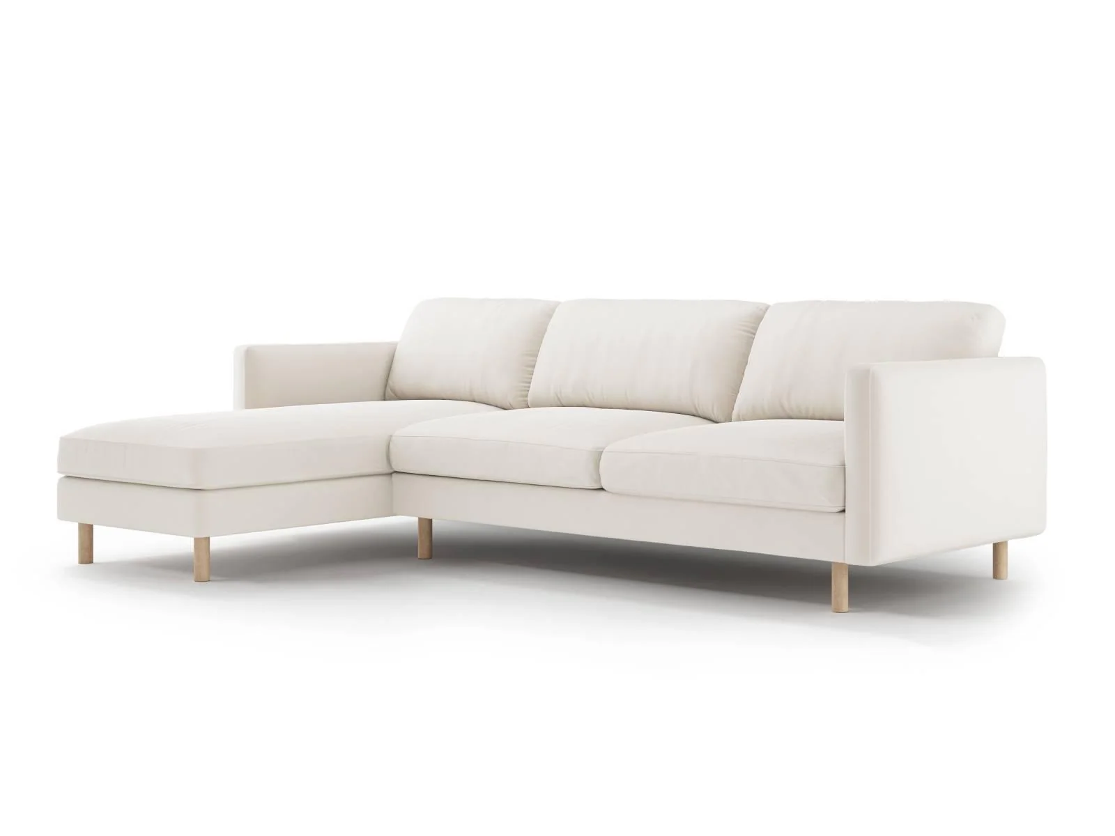 Hoekbank Eden links velvet