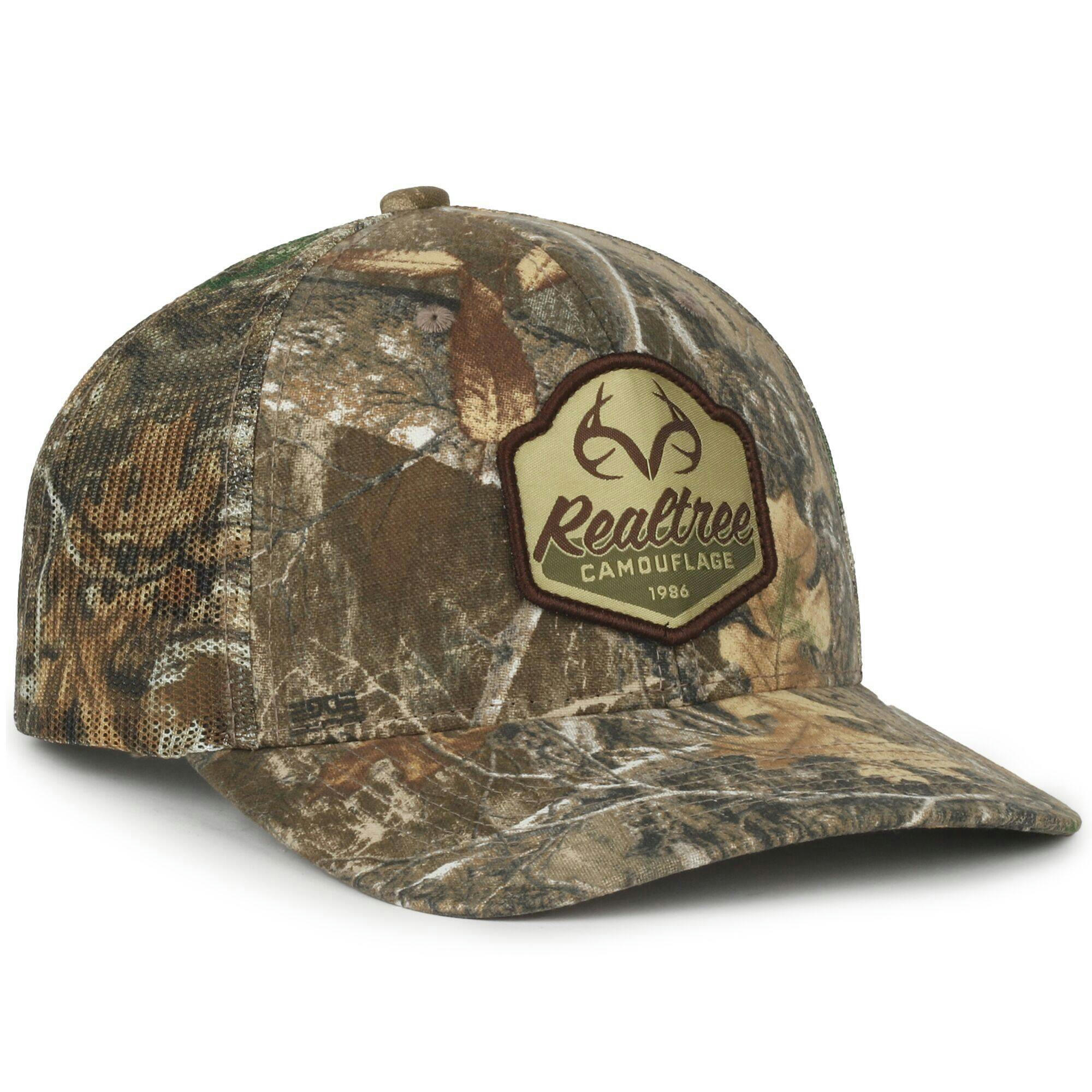 Realtree Edge Antler Patch Mid Pro Cap, Cotton/Mesh
