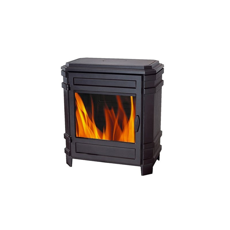 Poêle à bois Vosges noir 8 kW INVICTA