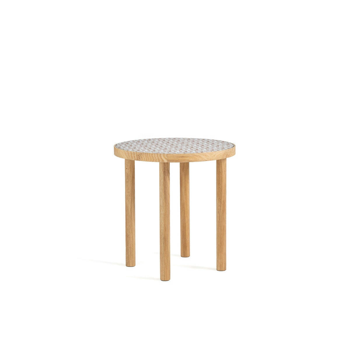 Bout de canapé MDF et verre, Bogen