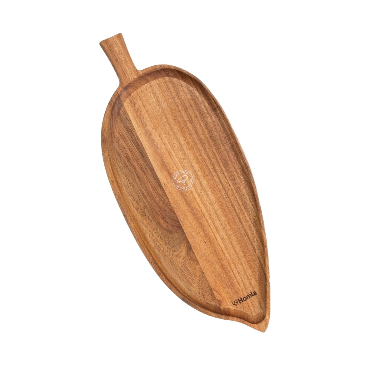 Deska do serwowania MOOKA w kształcie liścia 40x17 cm HOMLA