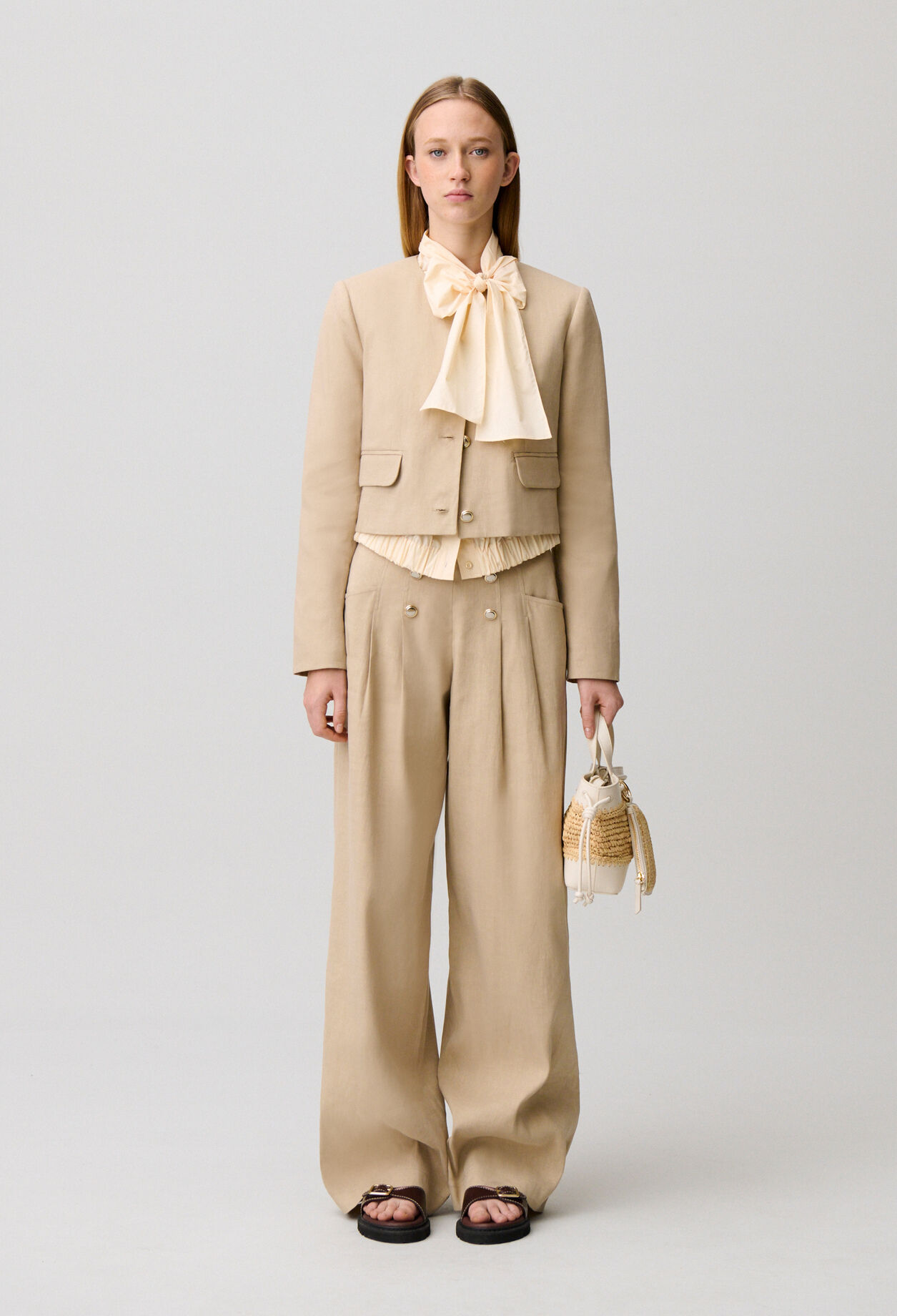 Veste courte tailleur