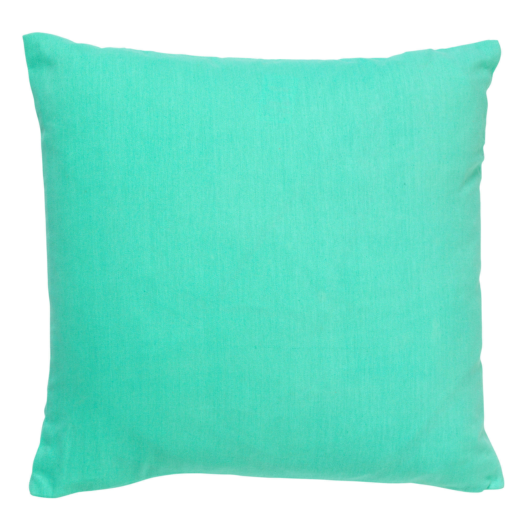 - Coussin - vert en coton 45x45 cm uni