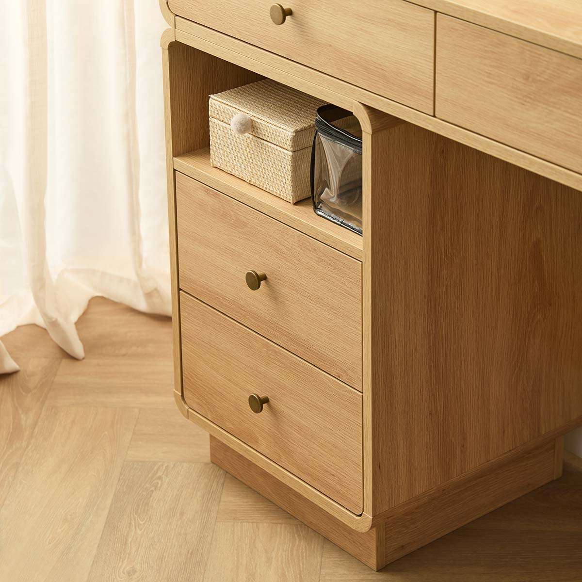 McKenna Make-Up Table - Natural