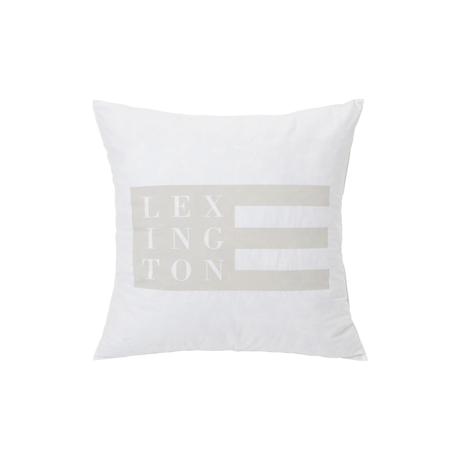 Icons Lexington Feather Pillow, white