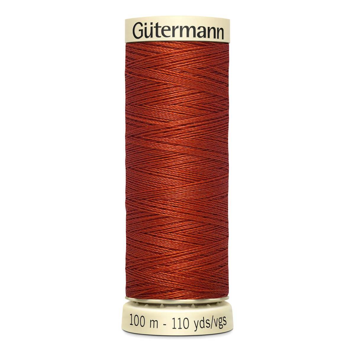 Gutermann Orange Sew All Thread 100m (837)