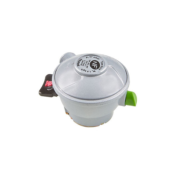 Pack Tuyau gaz Souple 1.50 m   Détendeur Propane à clipser Quick-On Valve 27mm BUTAGAZ