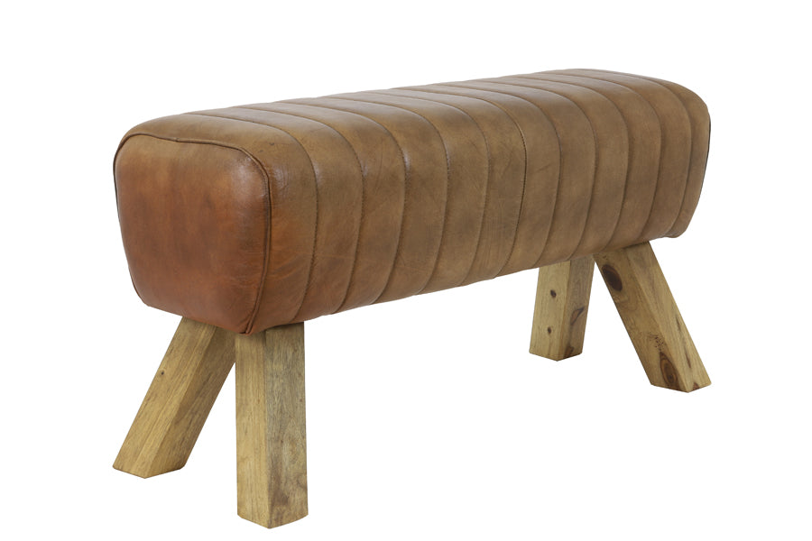 Light & Living bank RAMY - 90x31x46cm - bruin
